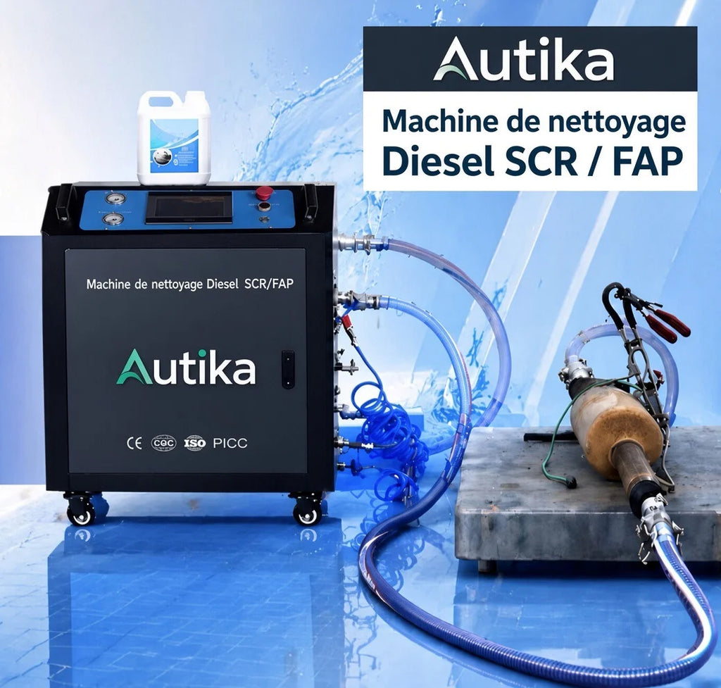 Machine de nettoyage FAP / SCR Autika